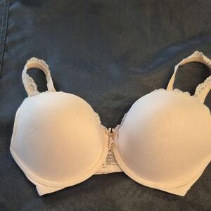 Soma Embraceable Peach Push Up Lace Trim Bra 32DD